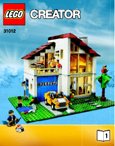 Mode d’emploi Lego set 31012 Creator La maison
