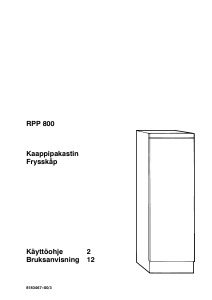 Bruksanvisning Rosenlew RPP800 Frys
