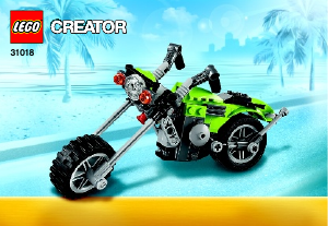 Mode d’emploi Lego set 31018 Creator Le Chopper