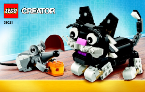 Mode d’emploi Lego set 31021 Creator Mes animaux de compagnie