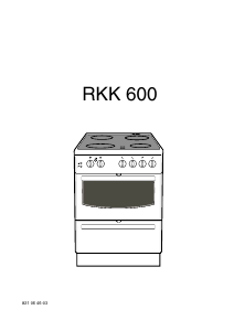 Bruksanvisning Rosenlew RKK600 Spis