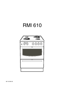 Käyttöohje Rosenlew RML610 Liesi