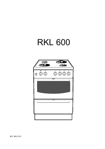 Bruksanvisning Rosenlew RKL600 Spis