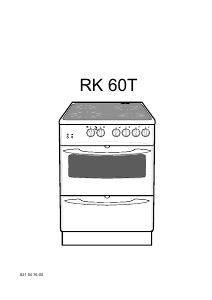 Bruksanvisning Rosenlew RK60T Spis