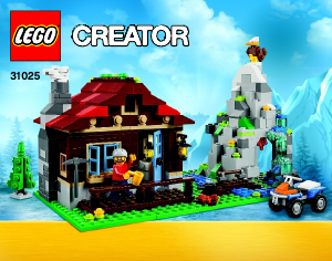 Mode d’emploi Lego set 31025 Creator Le Refuge de montagne