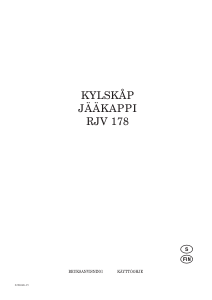 Bruksanvisning Rosenlew RJV170 Kylskåp