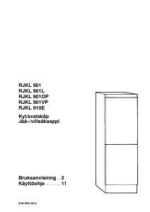 Bruksanvisning Rosenlew RJKL901OP Kylskåp