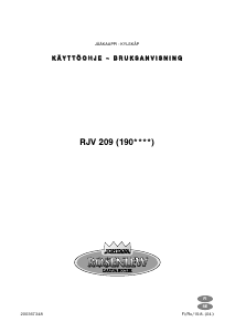 Bruksanvisning Rosenlew RJV209 Kylskåp
