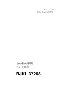 Bruksanvisning Rosenlew RJKL37208 Kylskåp