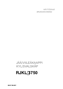 Bruksanvisning Rosenlew RJKL37508 Kylskåp