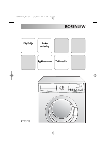 Bruksanvisning Rosenlew RTF5720 Tvättmaskin