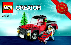 Manual Lego set 40083 Creator 2013 holiday set