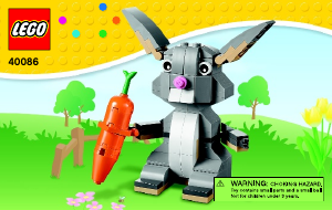 Bedienungsanleitung Lego set 40086 Creator Osterhase