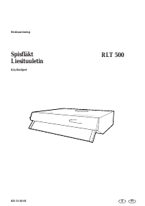 Käyttöohje Rosenlew RLT500 Liesituuletin