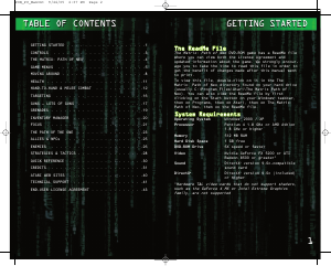 Manual PC The Matrix - Path of Neo