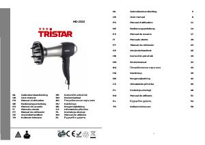 Manual de uso Tristar HD-2322 Secador de pelo