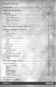Manual PC Neverwinter Nights 2
