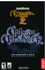 Manual PC Neverwinter Nights 2 - Mask of the Betrayer