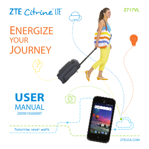 Handleiding ZTE Citrine LTE Mobiele telefoon