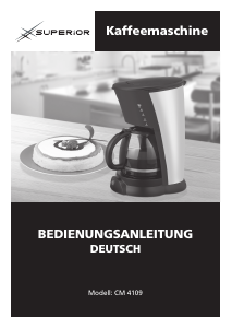 Bedienungsanleitung Superior CM 4109 Kaffeemaschine