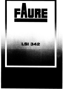 Mode d’emploi Faure LSI342 Sèche-linge