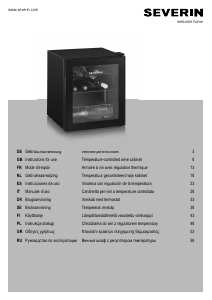 Handleiding Severin KS 9889 Wijnklimaatkast