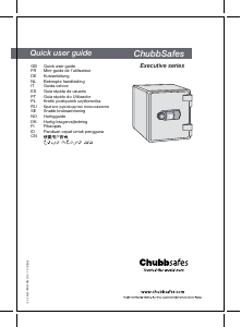 Manual Chubb Executive 15E Cofre
