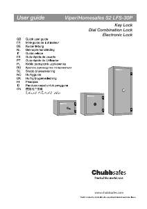 Handleiding Chubb HomeSafe 70K Kluis