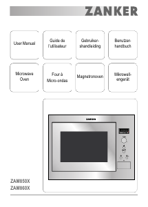 Handleiding Zanker ZAM860X Magnetron