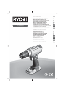 Manual Ryobi RCD1802 Maşină de găurit-înşurubat