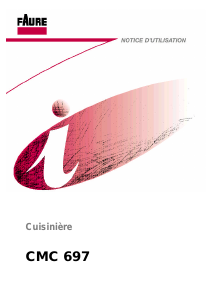 Bedienungsanleitung Faure CMC697W Herd