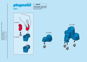 Handleiding Playmobil set 3951 Waterworld Scheepswrak