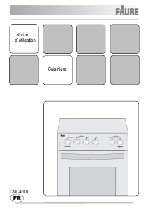 Mode d’emploi Faure CMC4010W Cuisinière