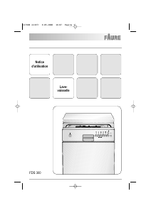 Mode d’emploi Faure FDS300 Lave-vaisselle