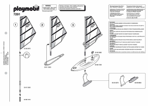 Instrukcja Playmobil set 7291 Waterworld Deska surfingowa