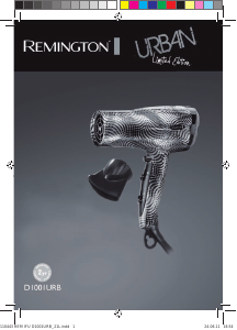 Manual Remington D1001URB Urban Secador de cabelo