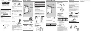 Handleiding Sony WM-FX353 Walkman Cassetterecorder