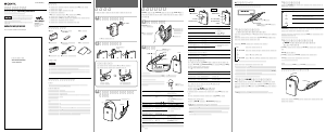 Handleiding Sony WM-EX610 Walkman Cassetterecorder