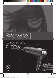 Εγχειρίδιο Remington D5800 Easy Cord Πιστολάκι μαλλιών