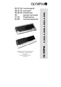 Manuale Olympia A 3024 Plastificatrice