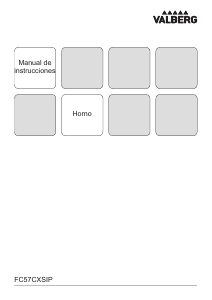 Manual de uso Valberg FC 57 CXSIP Horno