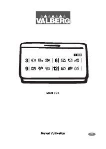 Mode d’emploi Valberg MCH306 Congélateur