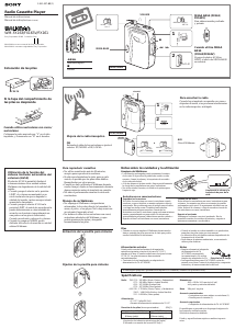 Manual de uso Sony WM-FX163V Walkman Grabador de cassette