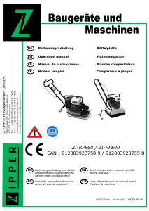 Handleiding Zipper ZI-RPE60 Trilstamper