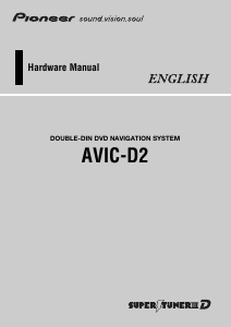 Handleiding Pioneer AVIC-D2 Navigatiesysteem