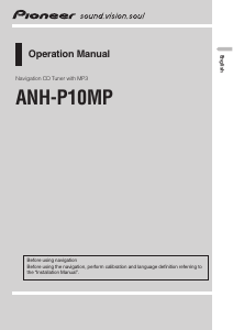 Bruksanvisning Pioneer ANH-P10MP Bilradio