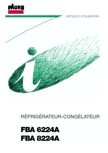 Mode d’emploi Faure FBA8224A Réfrigérateur