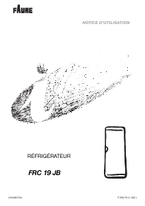 Mode d’emploi Faure FRC19JB Réfrigérateur