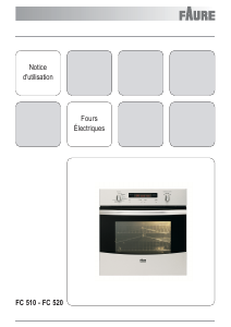 Mode d’emploi Faure FC520X Four