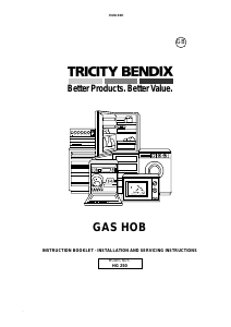Bruksanvisning Tricity Bendix HG250W Häll